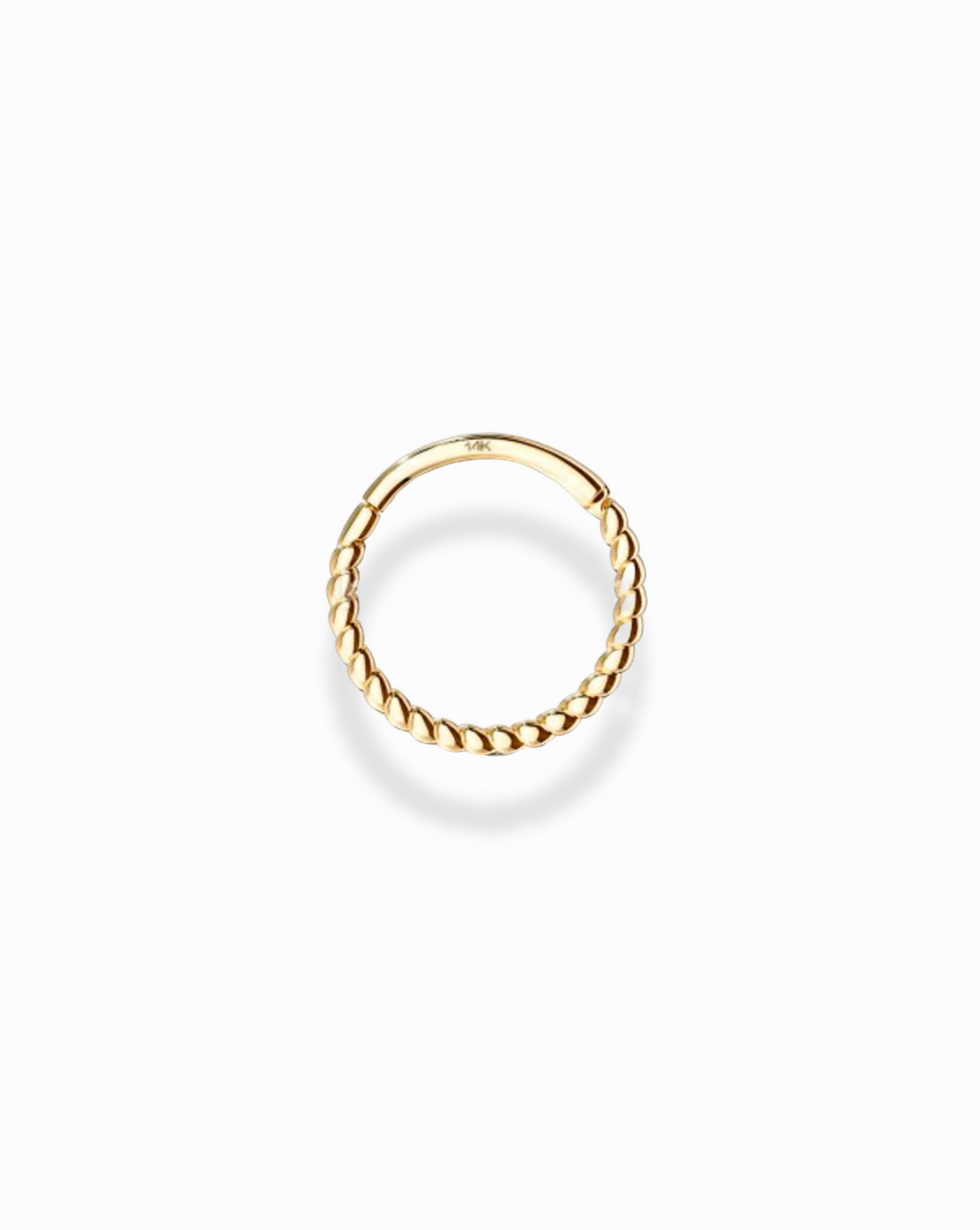 14k Lasso Hoop - - MOD + JO