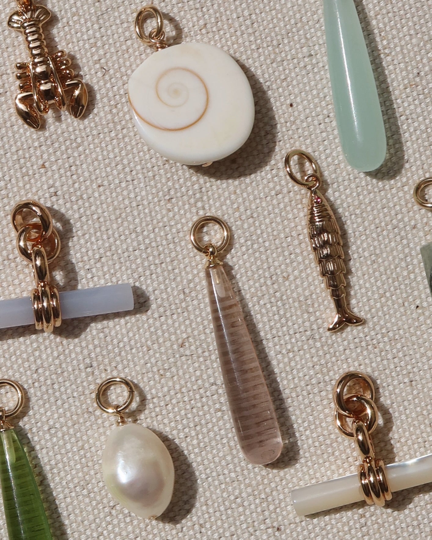 Dana Gemstone Charm