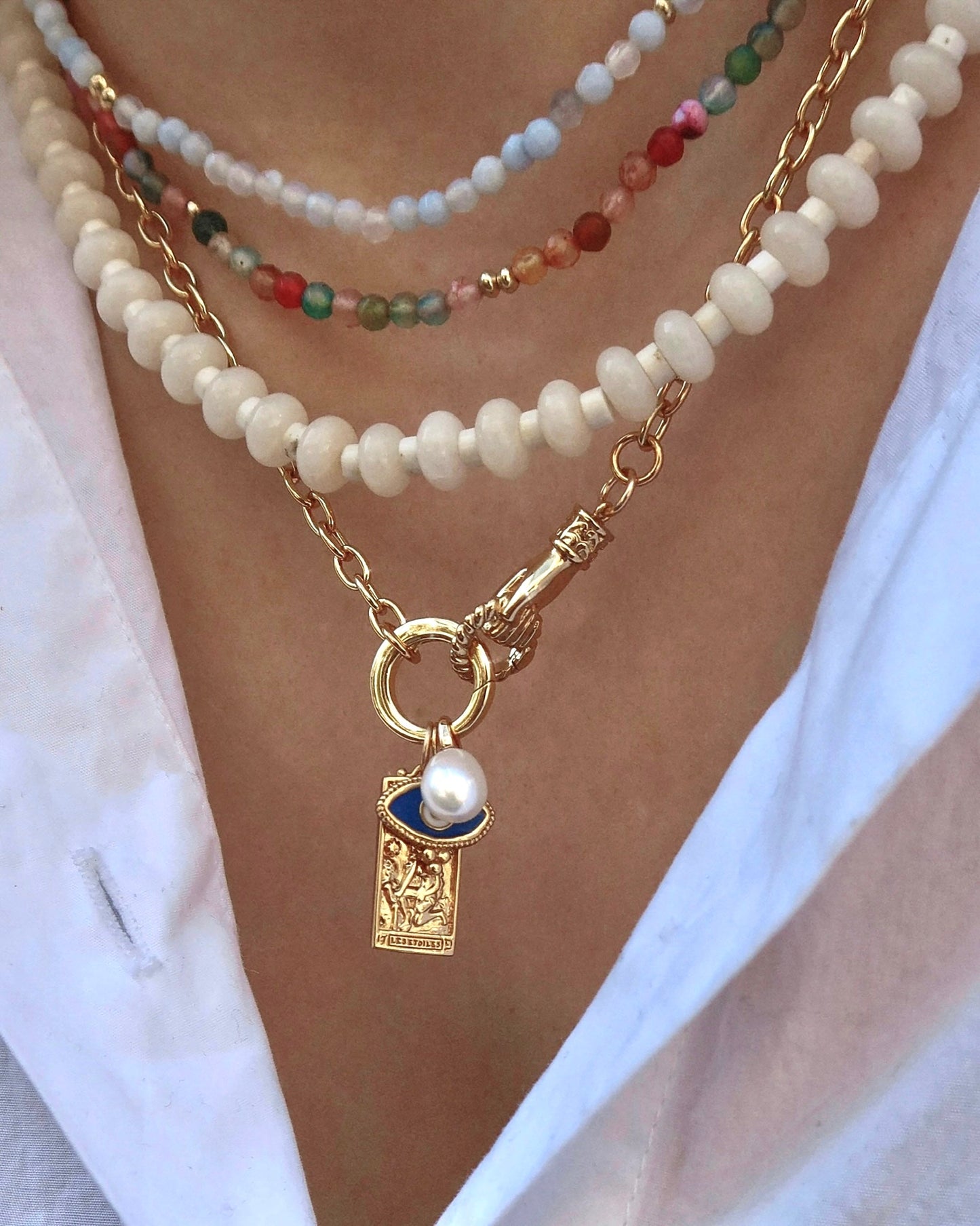 Macey Gemstone Necklace