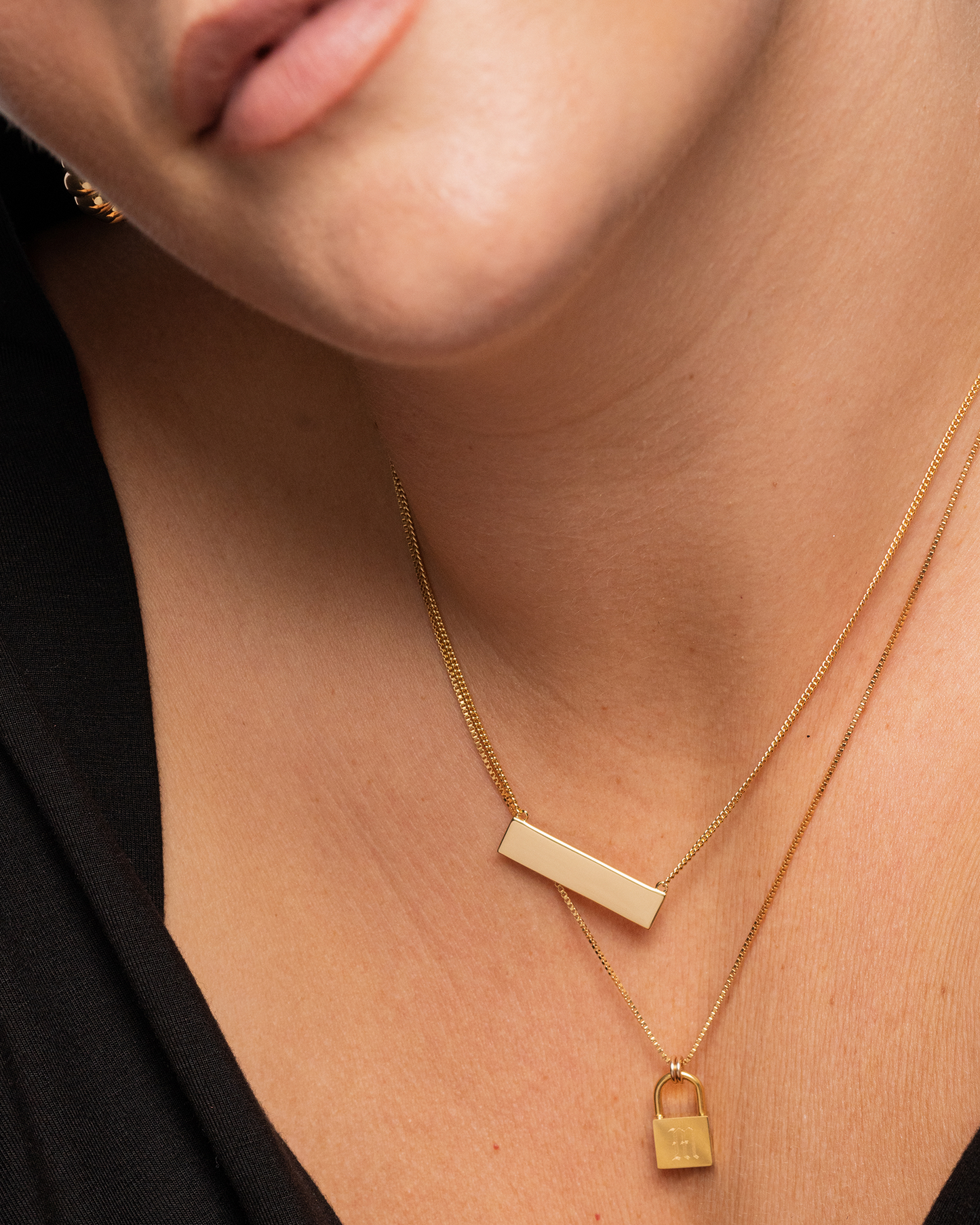Aspen Name Plate Necklace