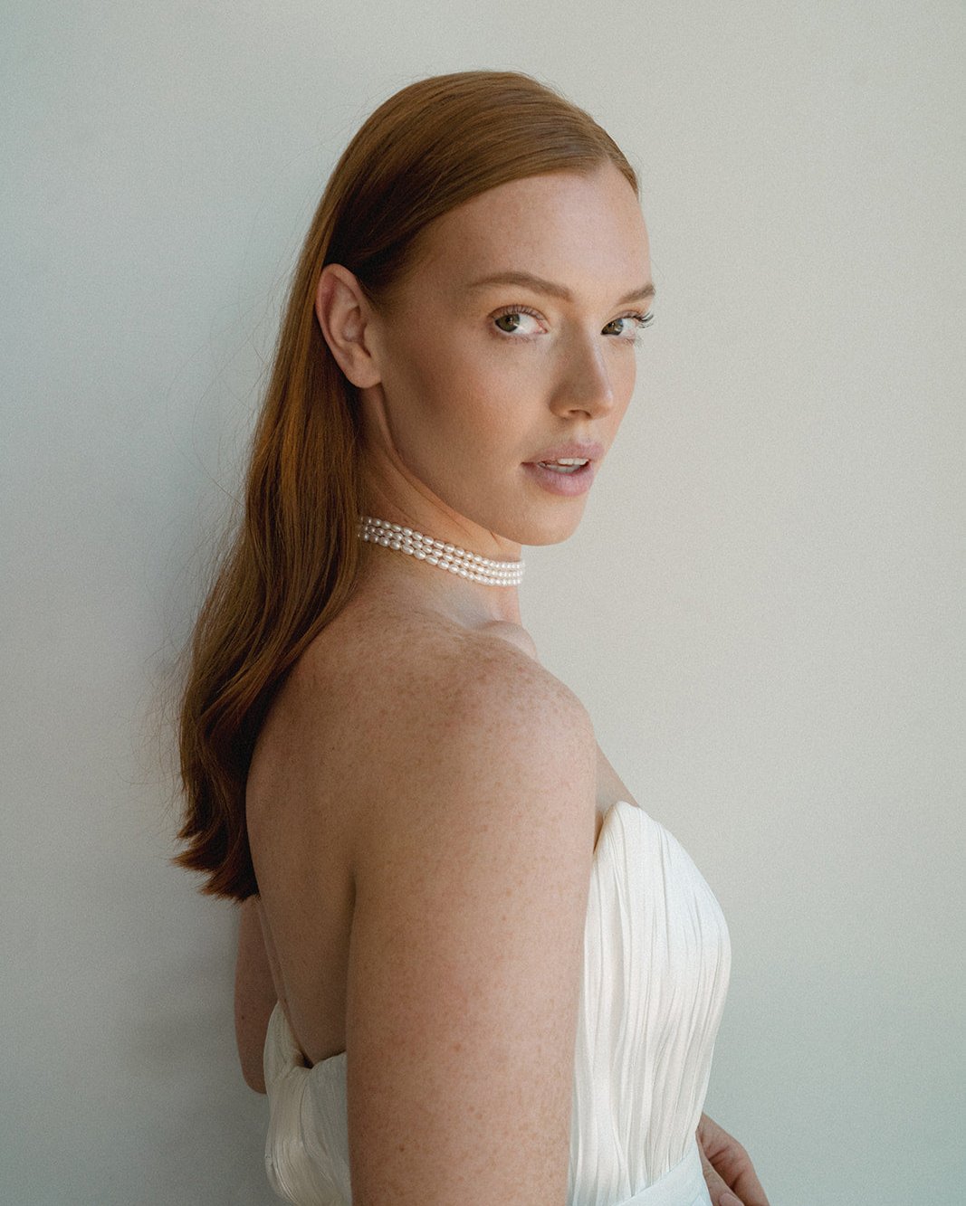Joanna Pearl Layered Choker Necklace