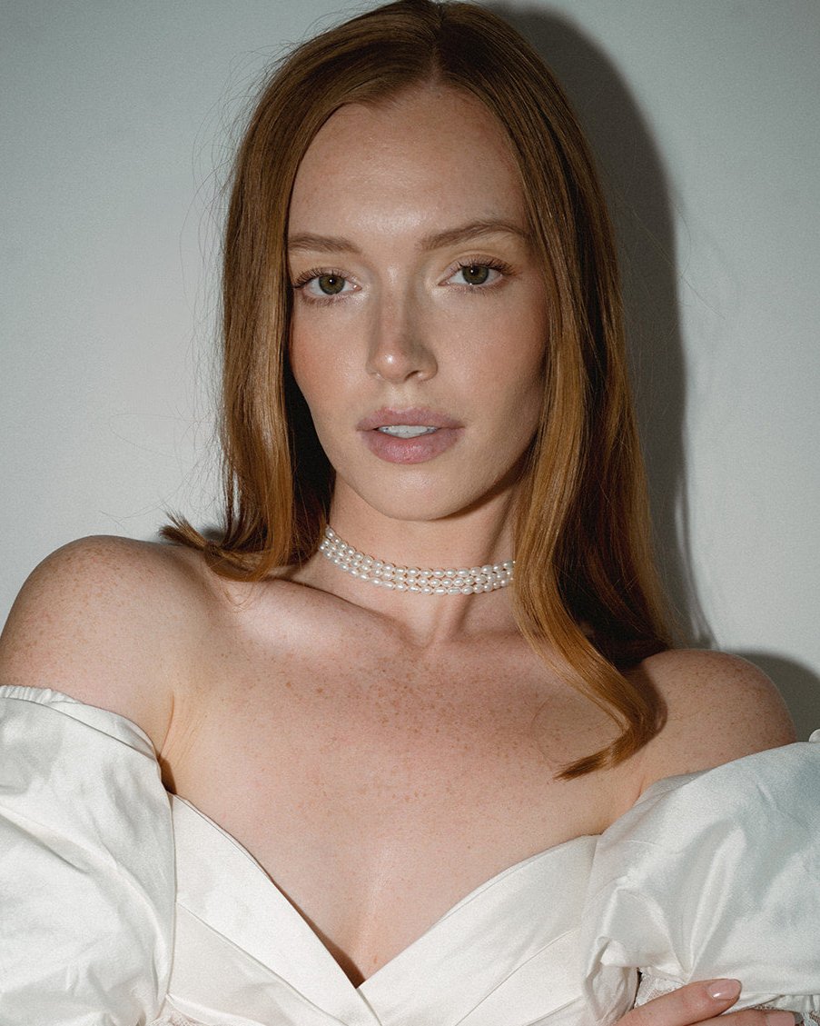 Joanna Pearl Layered Choker Necklace