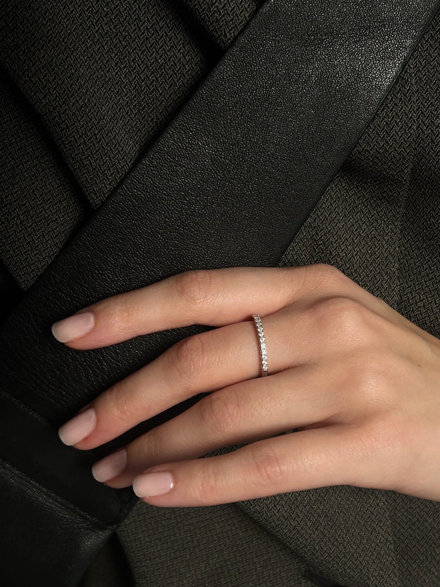Shiloh Pave Stacking Ring