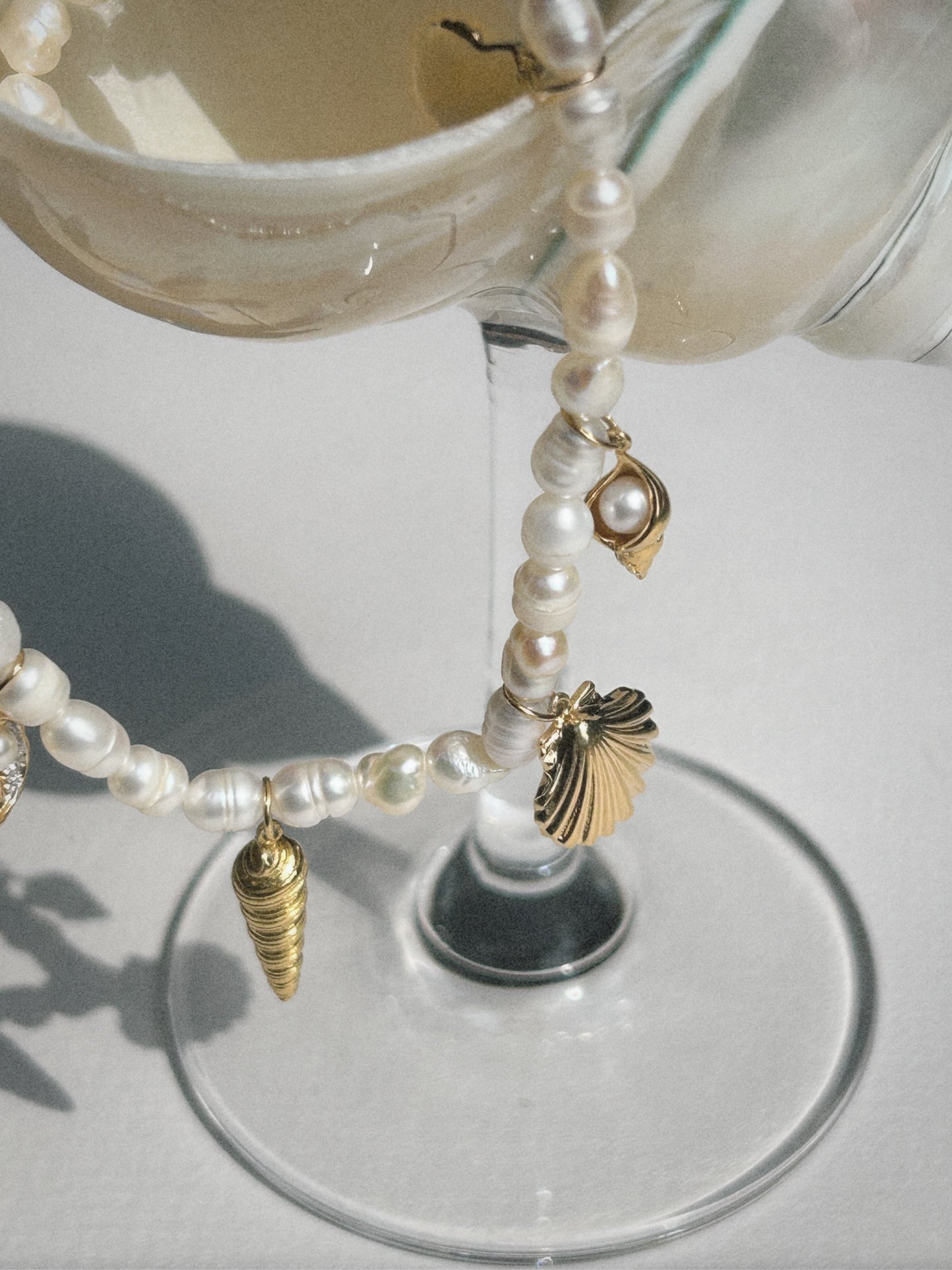 Pippa Spiral Shell Charm