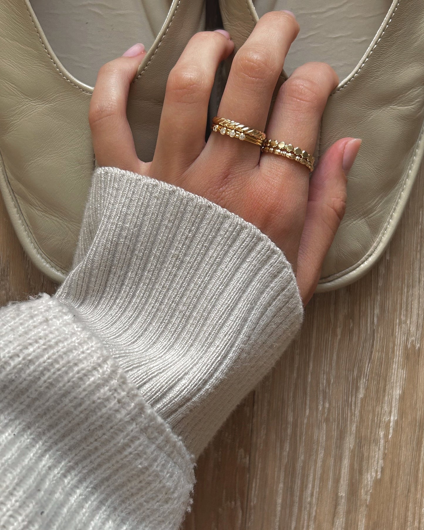 Confetti Stacking Ring