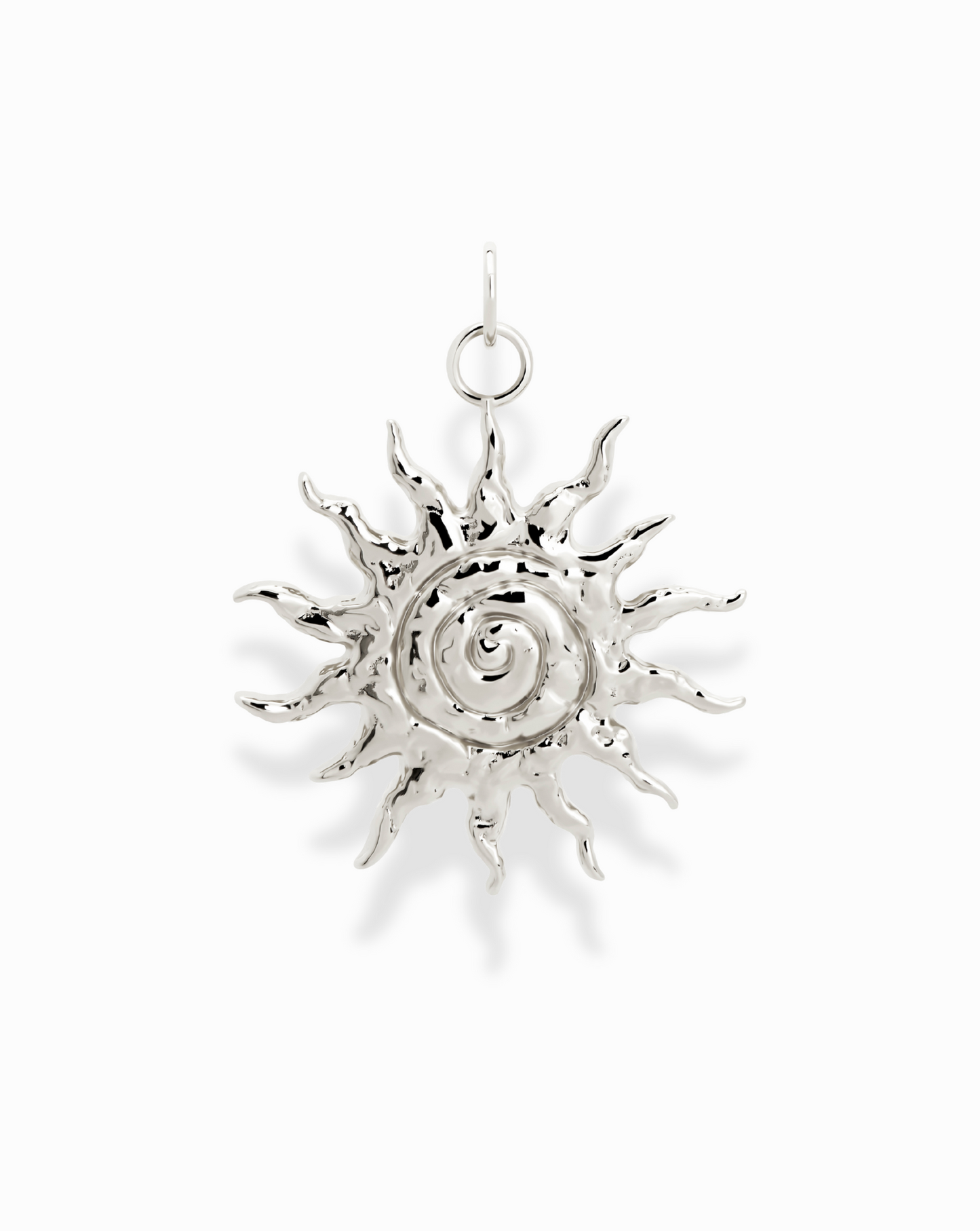 Gillian Spiral Sun Charm