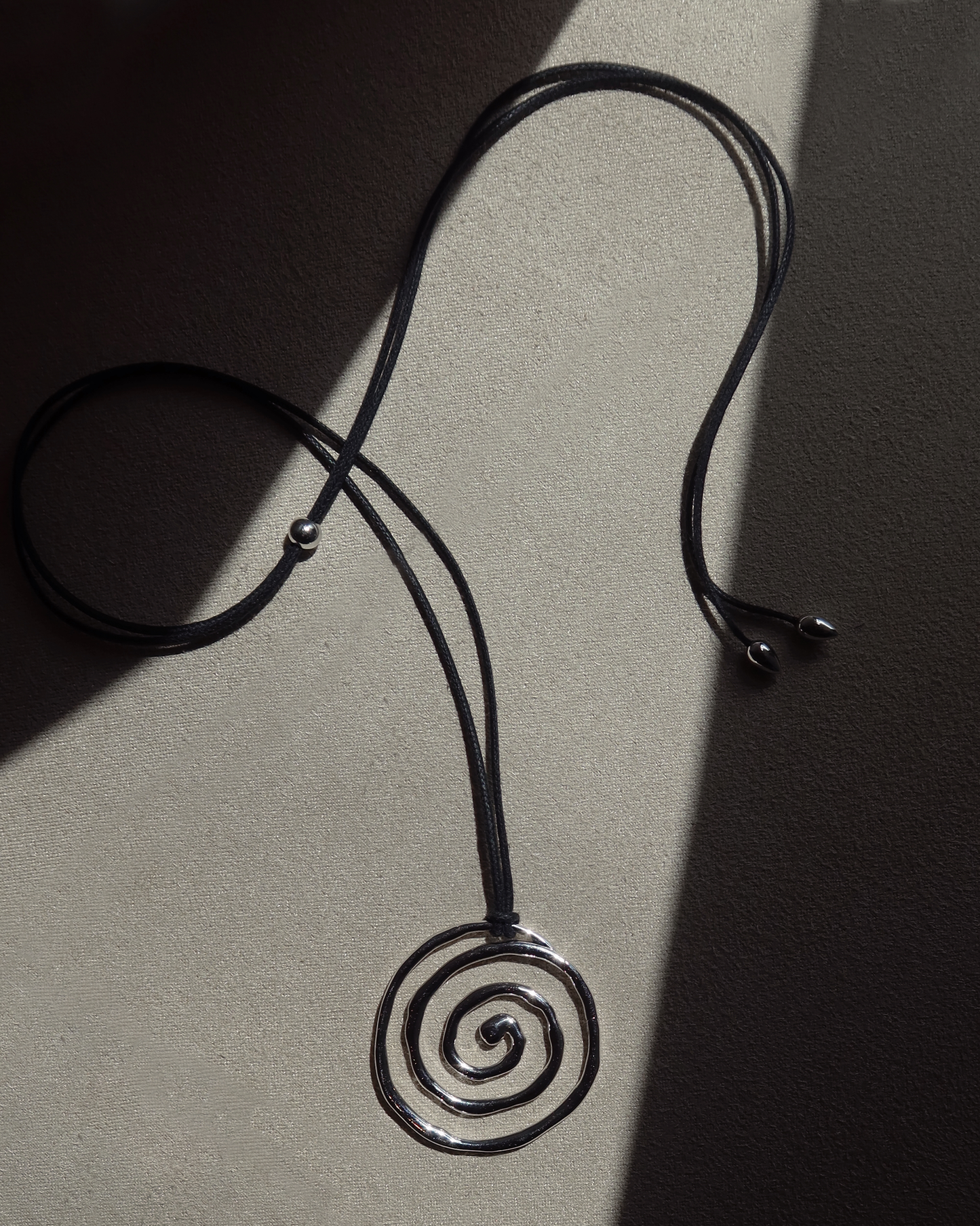 Ashton Spiral Cord Necklace