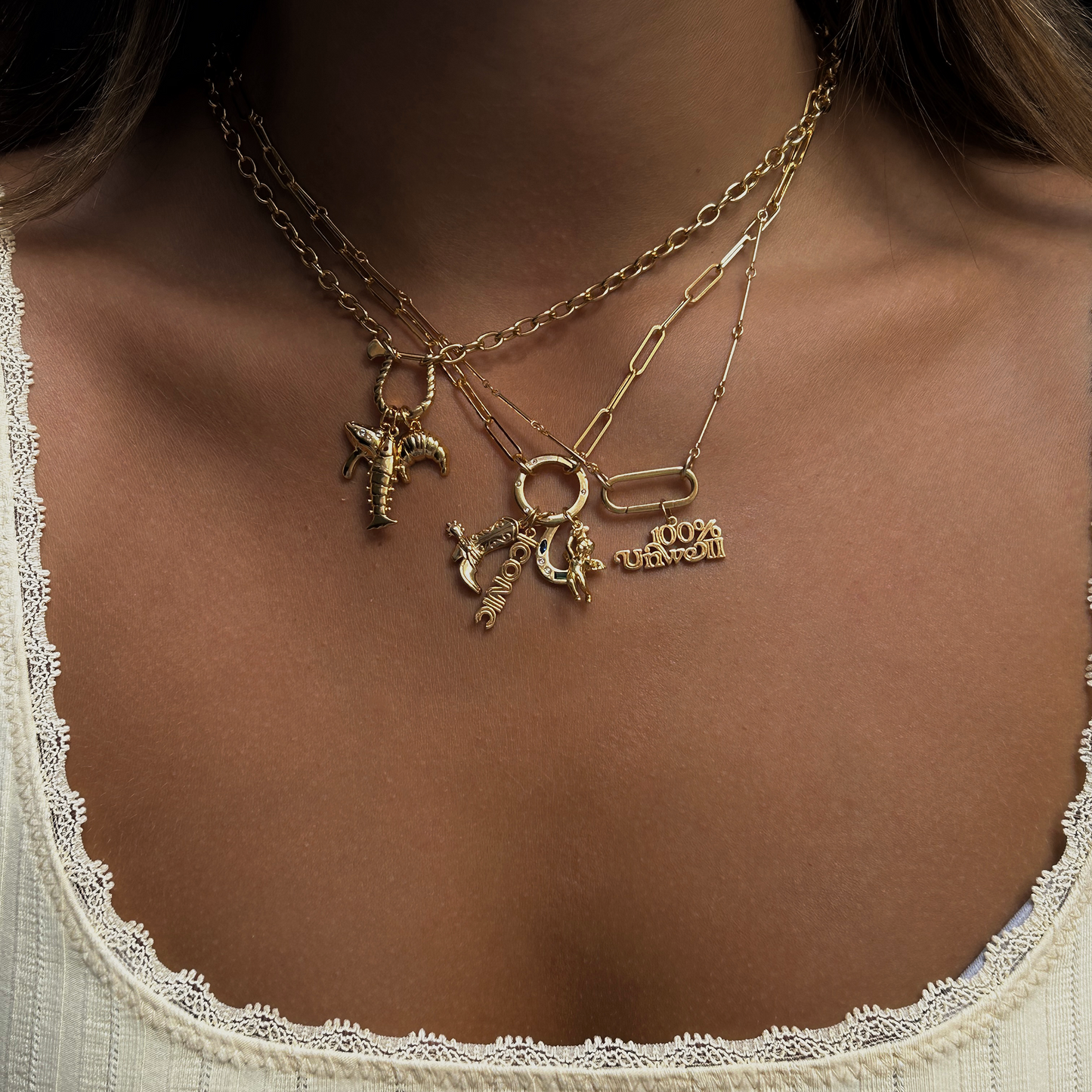 Fallon Cherub Charm