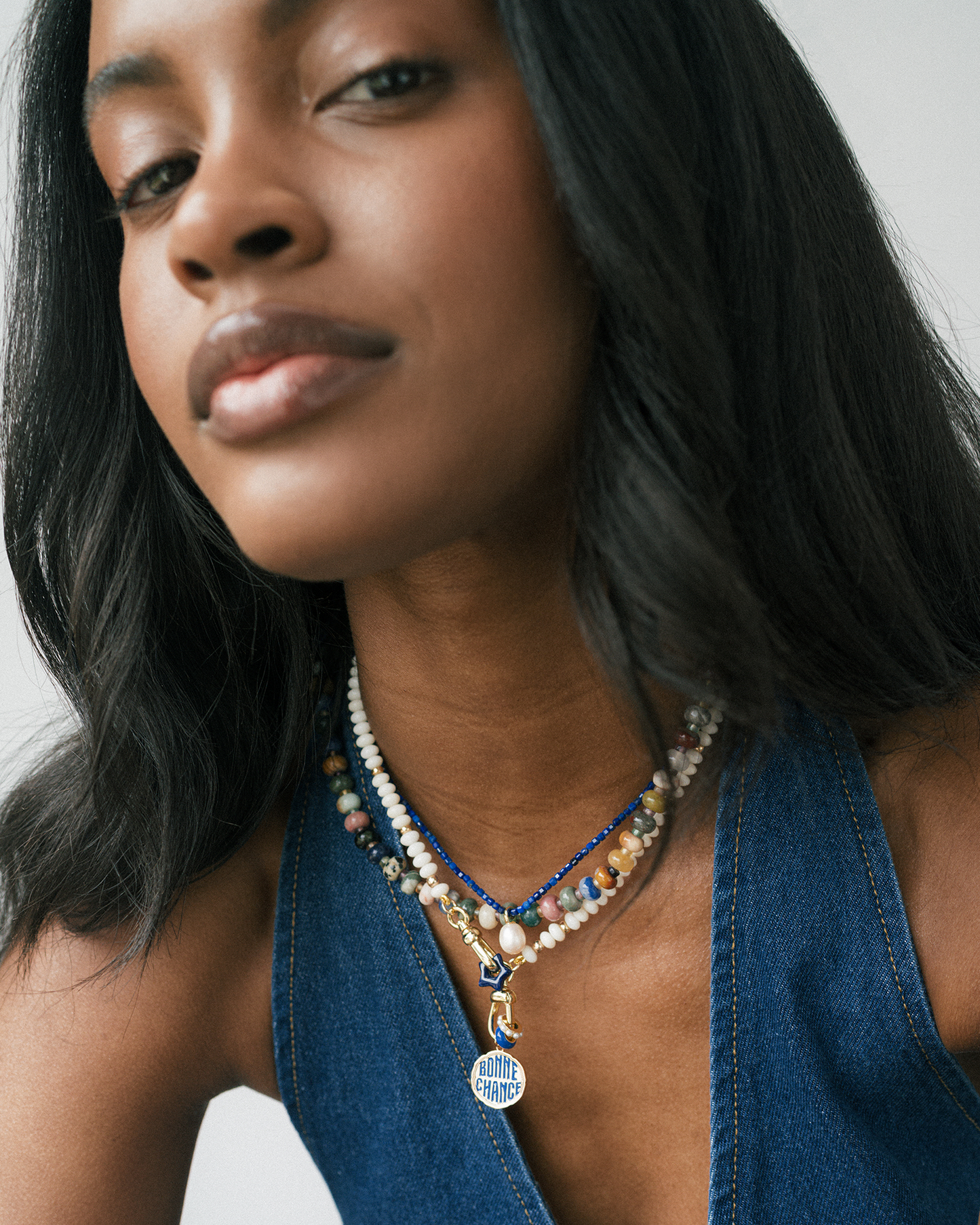 Postcards from Majorca Charm Necklace Set - Mod + Jo - Jewelry built to last, advanced plating technology