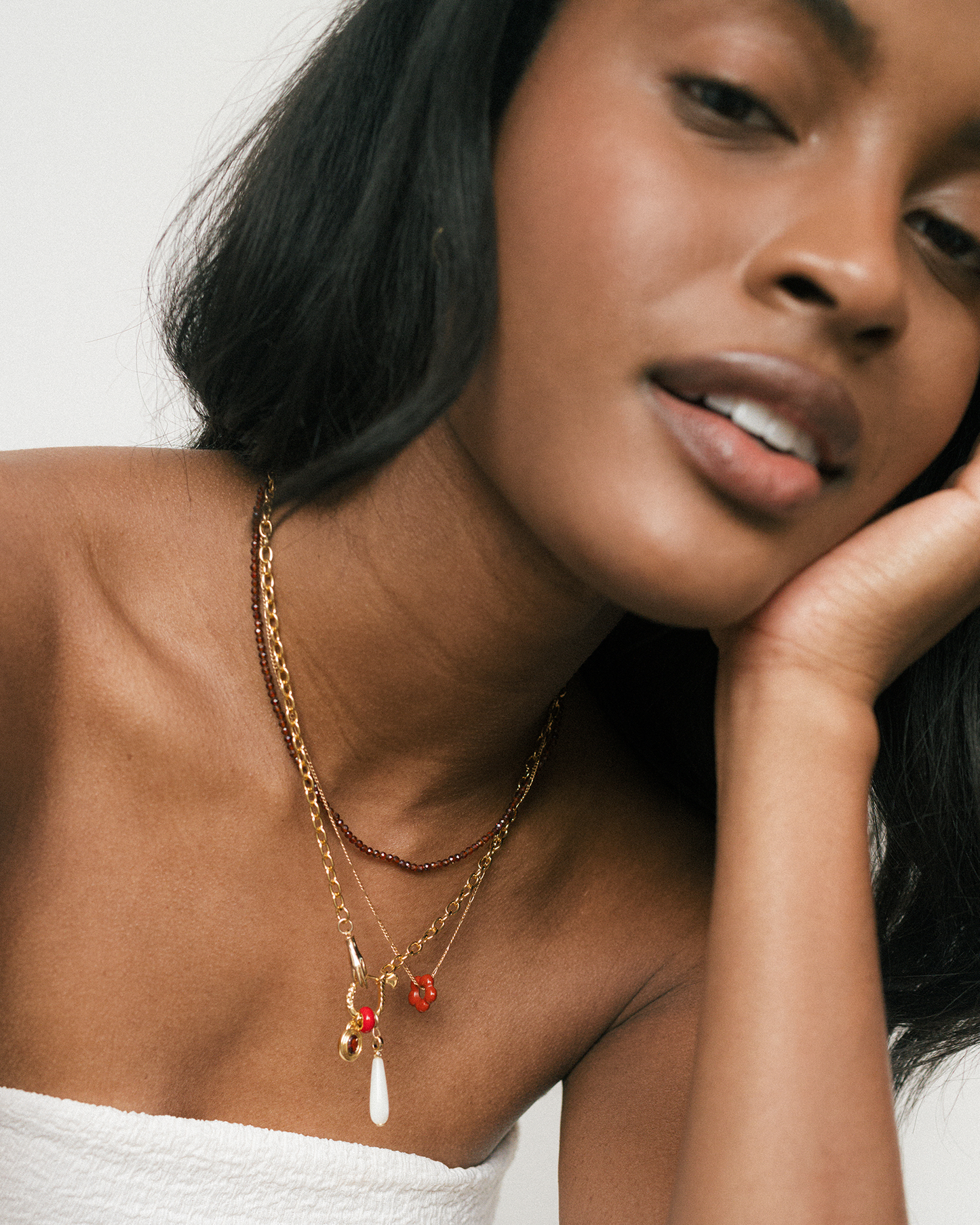 Juno Flower Gemstone Spacer