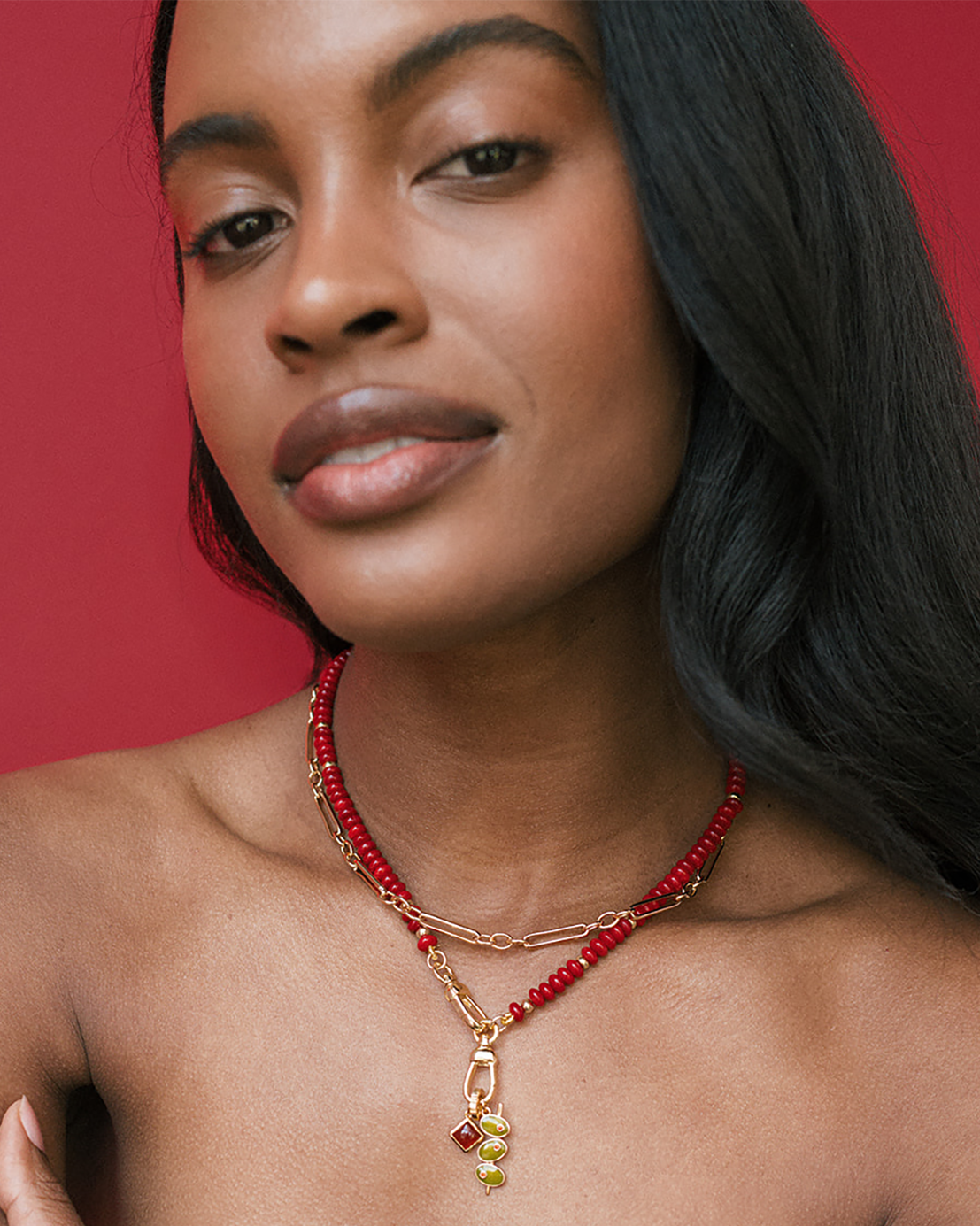 Sonia Gemstone Necklace