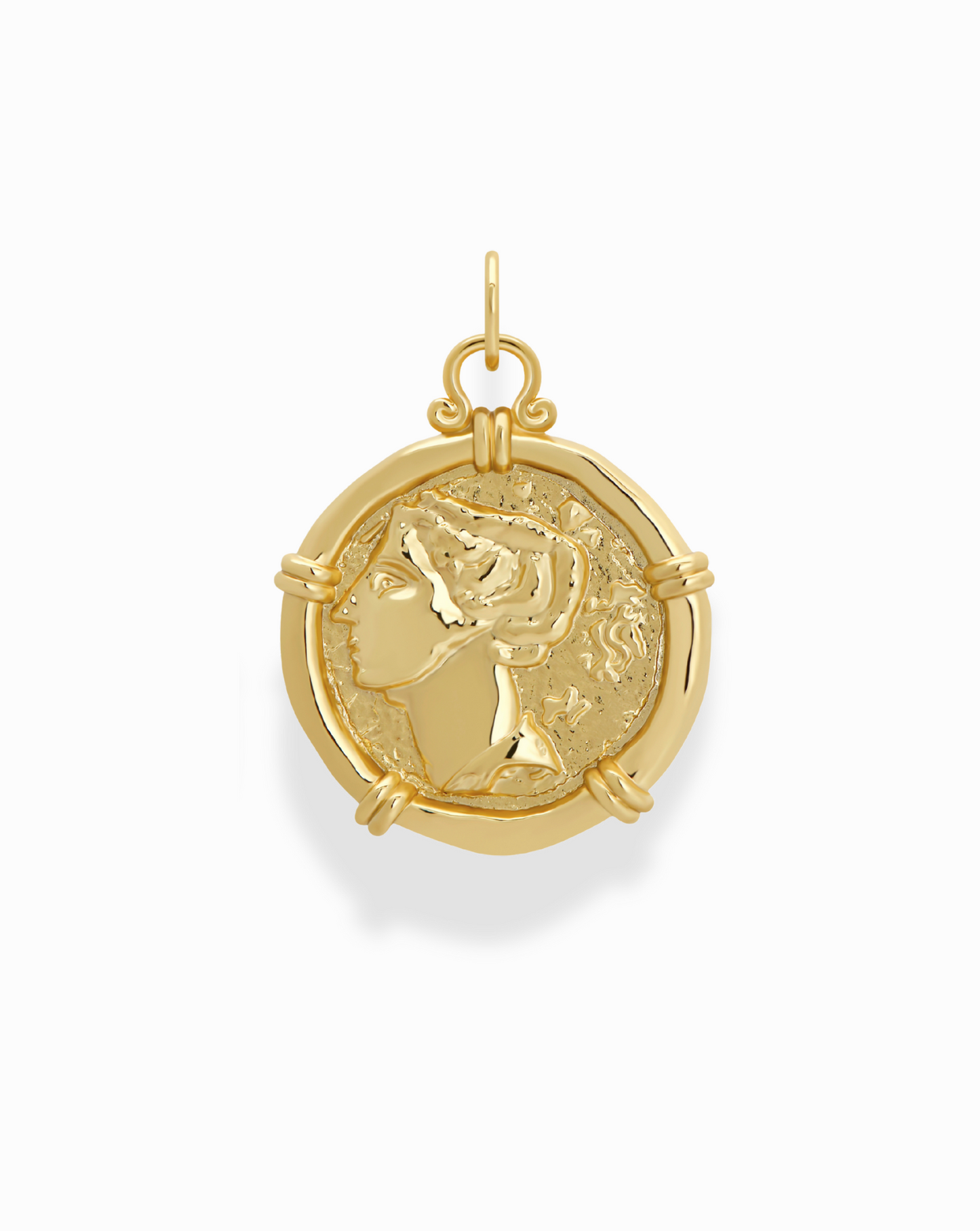 Naomi Ancient Coin Charm