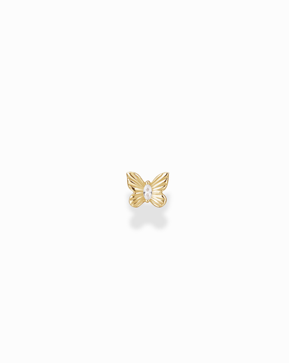 14k Butterfly Stud - Mod + Jo