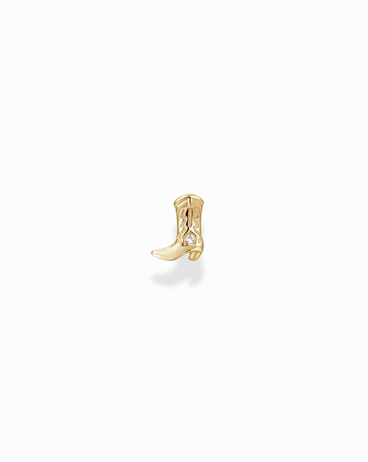 14k Cowboy Boot Stud