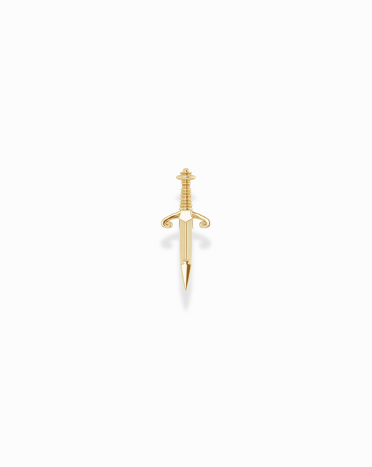 14k Dagger Stud