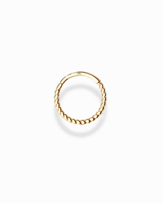 14k Lasso Hoop -  - MOD + JO