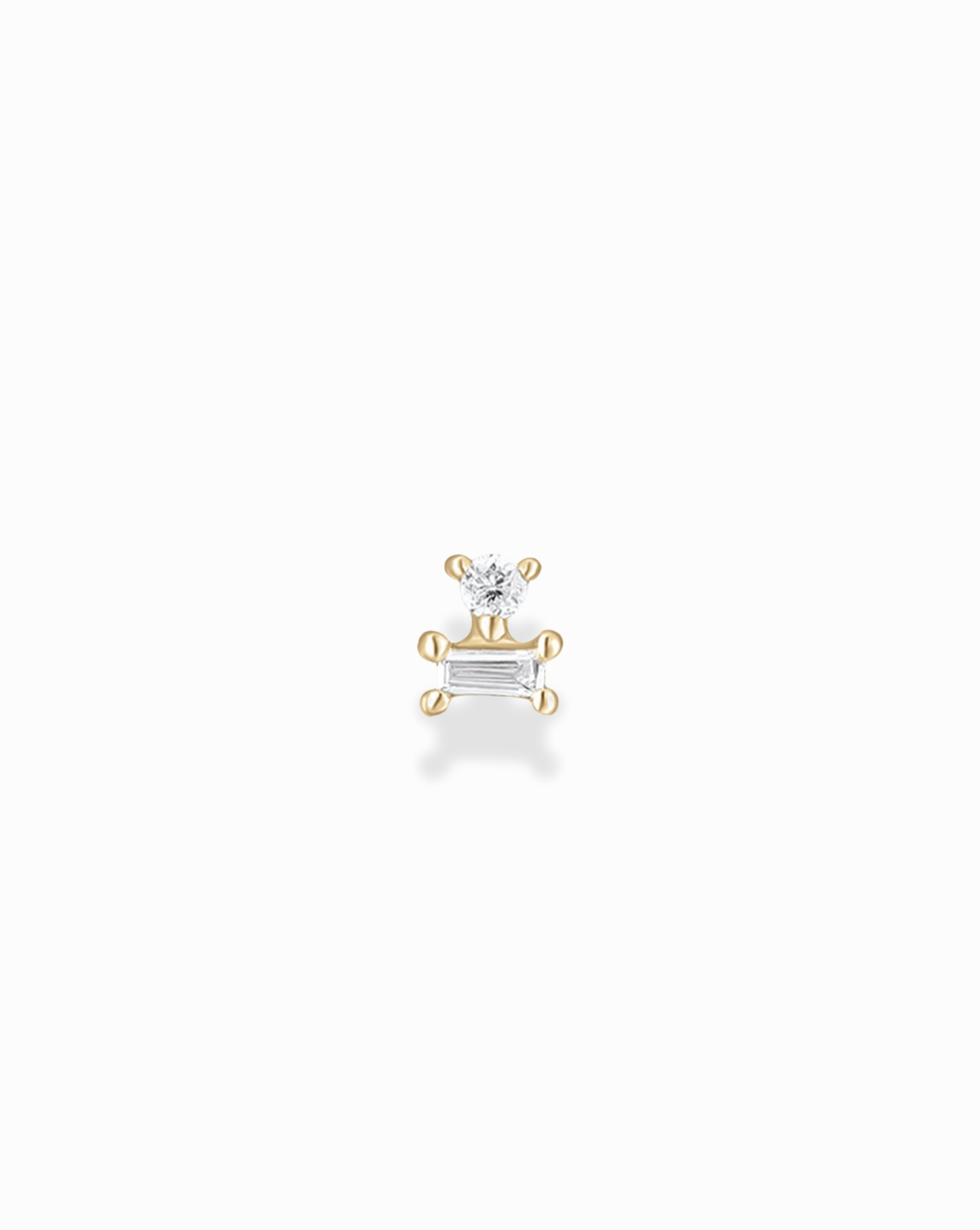 14k Uptown Girl Stud - Mod + Jo