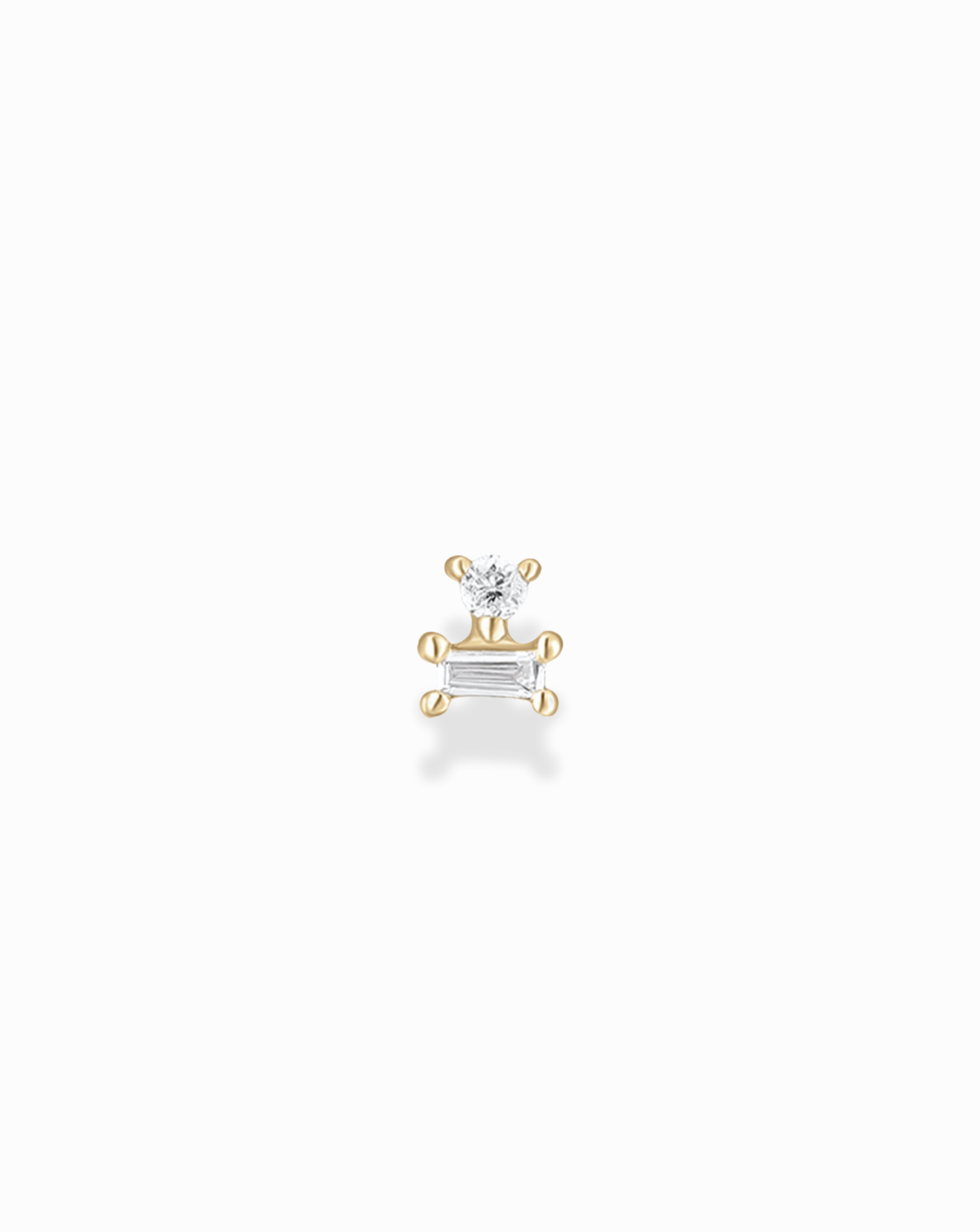 14k Uptown Girl Stud - Mod + Jo