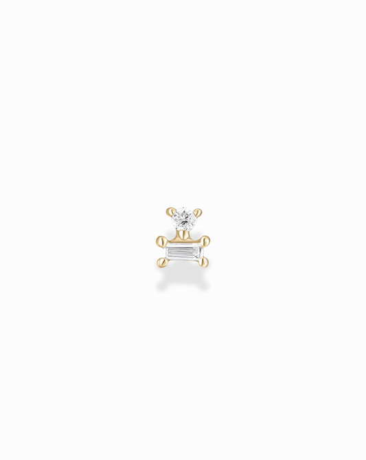 14k Uptown Girl Stud - Mod + Jo