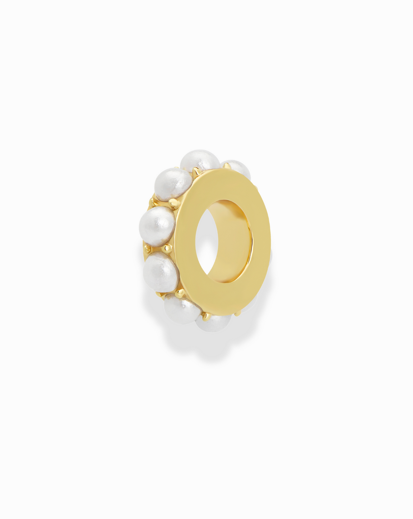 Alden Pearl Charm Spacer - Mod + Jo - Jewelry built to last, advanced plating technology