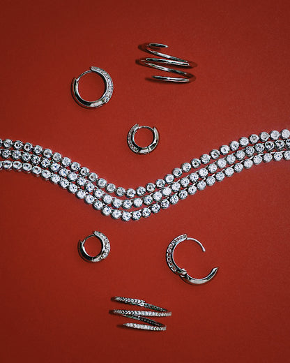 Emma Bezel Tennis Bracelet