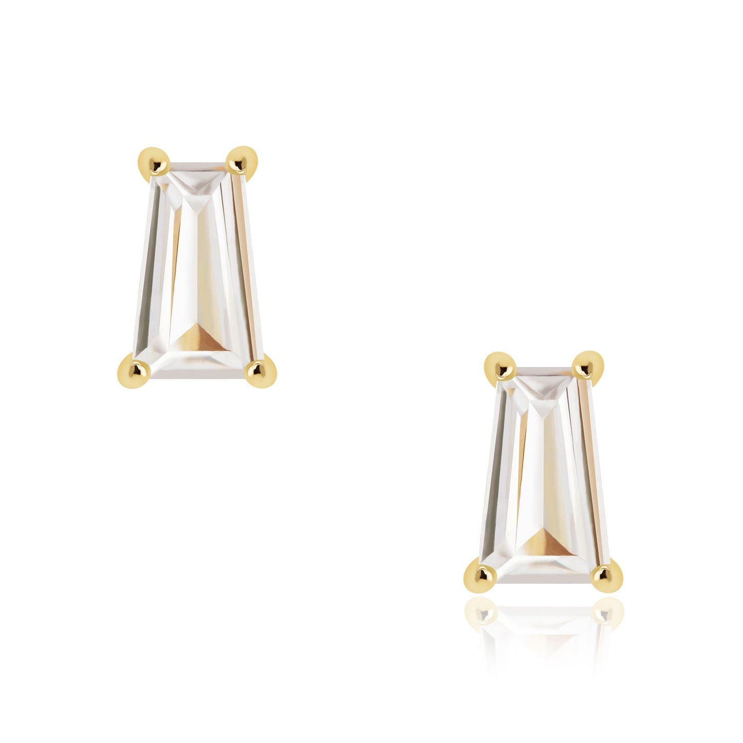 Dean Baguette Studs