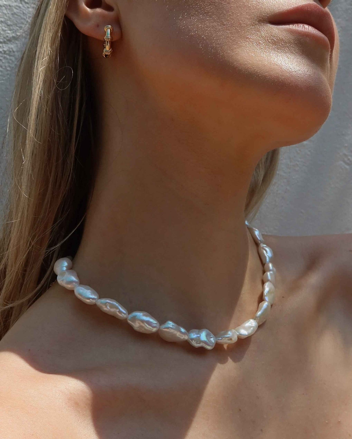 Delaney Statement Pearl Necklace