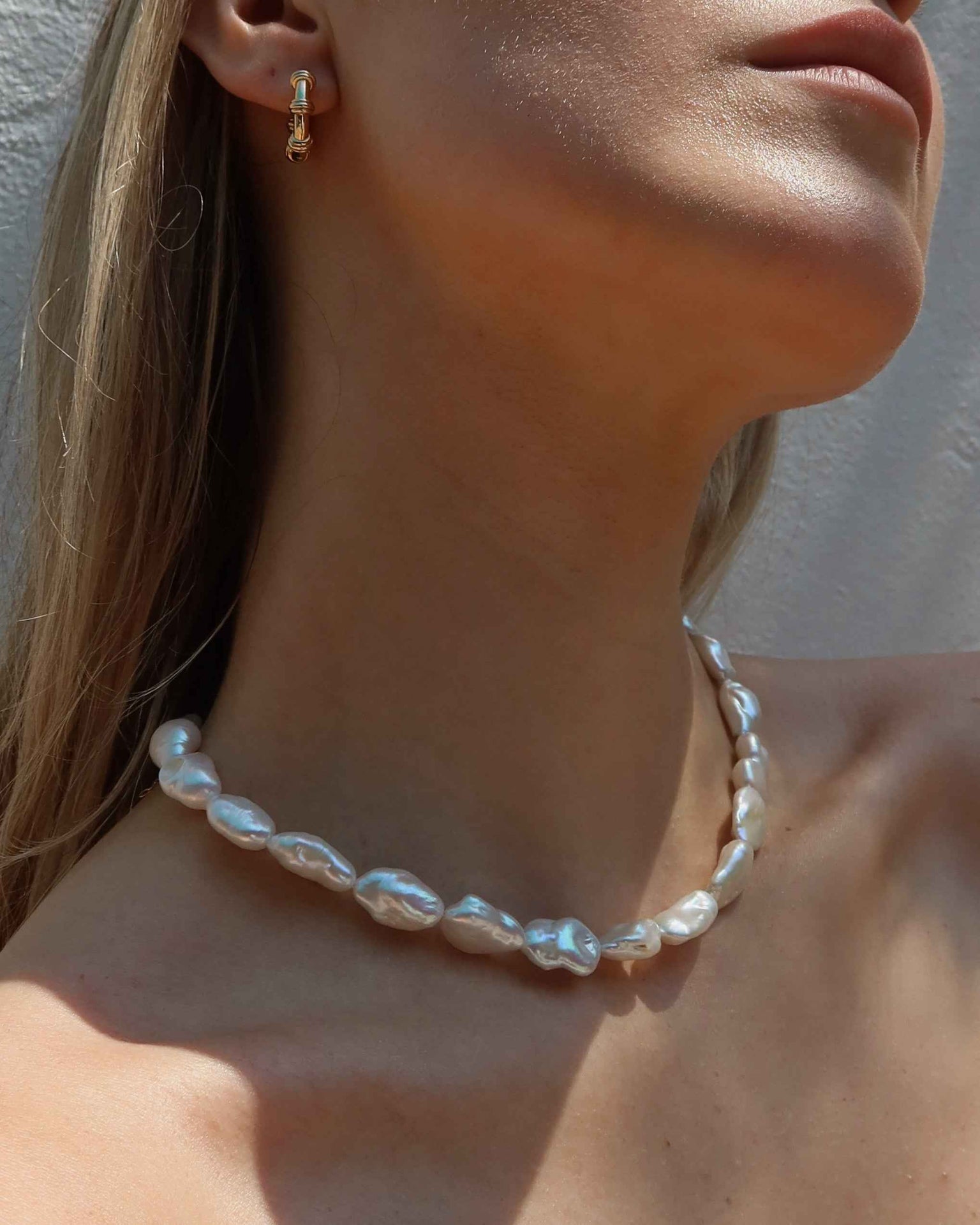 Delaney Statement Pearl Necklace