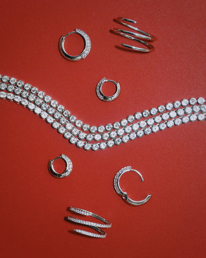 Emma Bezel Tennis Bracelet - Mod + Jo