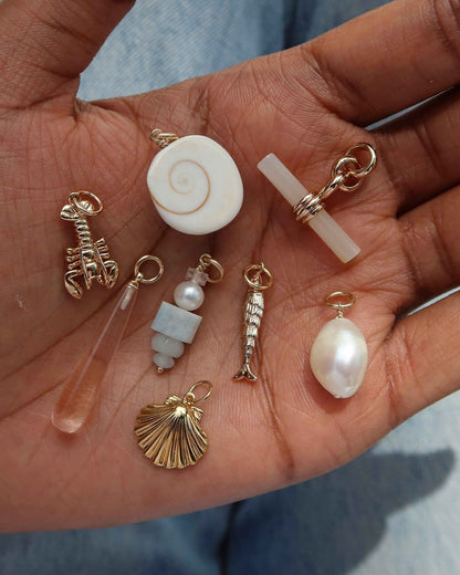 Ethel Gemstone Toggle Charm