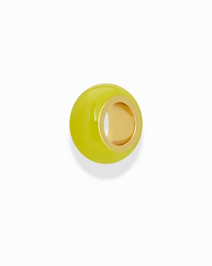 Joelle Enamel Charm Spacer - Mod + Jo - Jewelry built to last, advanced plating technology