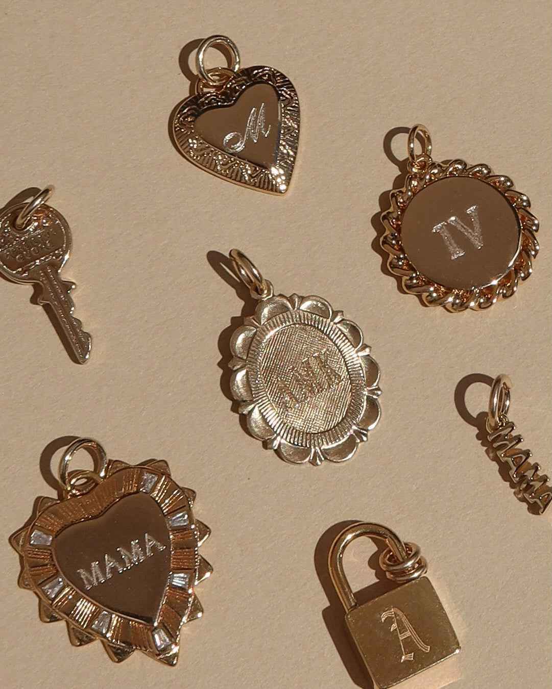 Padma Engravable Charm