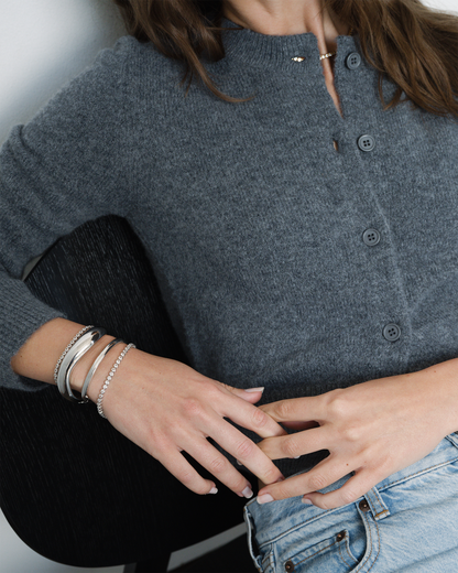 Emma Bezel Tennis Bracelet