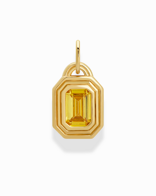 Monroe Birthstone Charm - Mod + Jo - Jewelry built to last, advanced plating technology