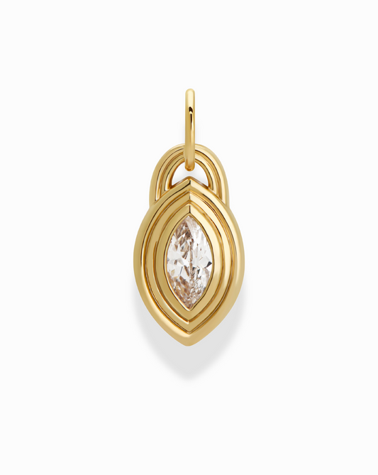 Monroe Birthstone Charm - Mod + Jo - Jewelry built to last, advanced plating technology