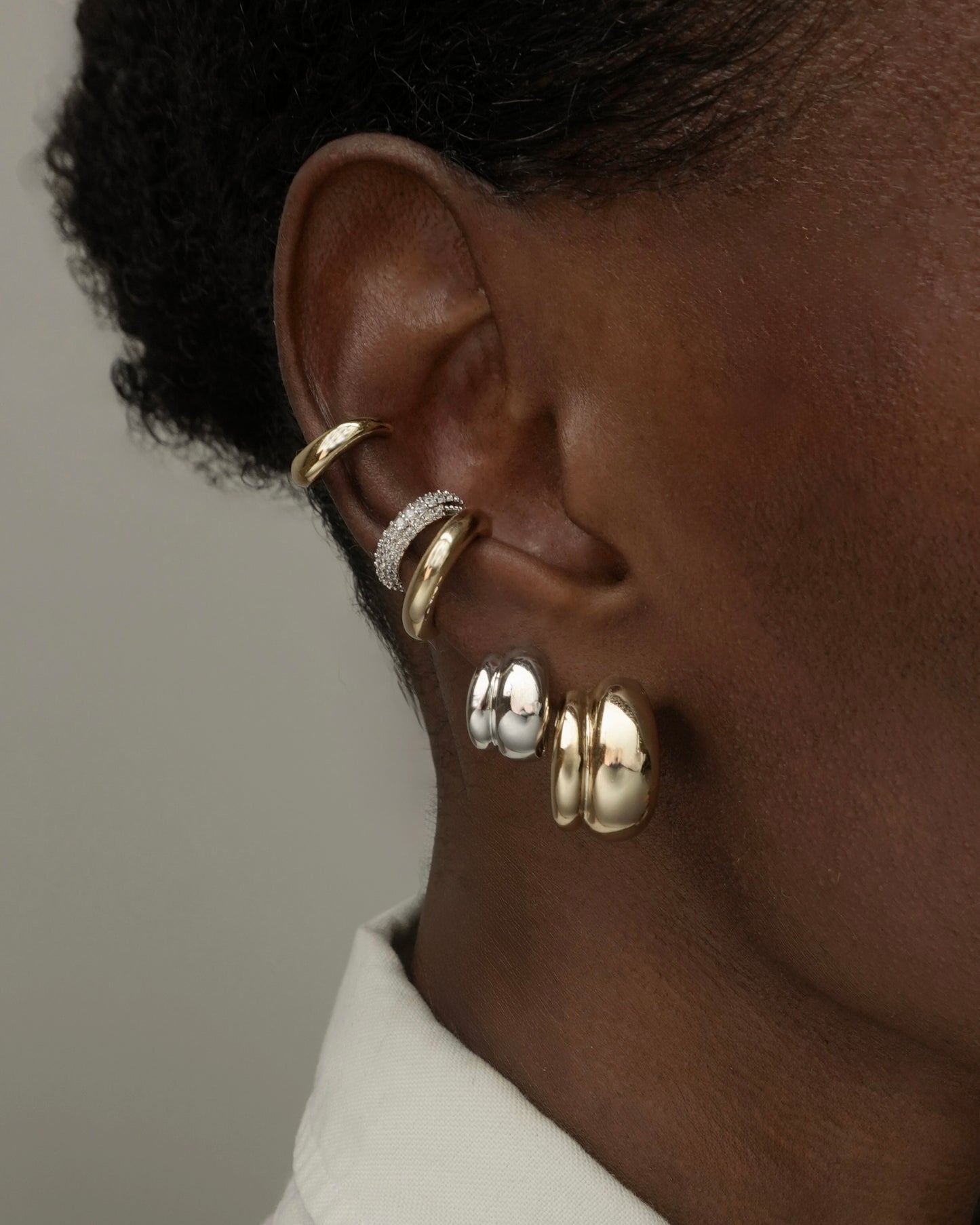 Petite Sofie Volume Hoops