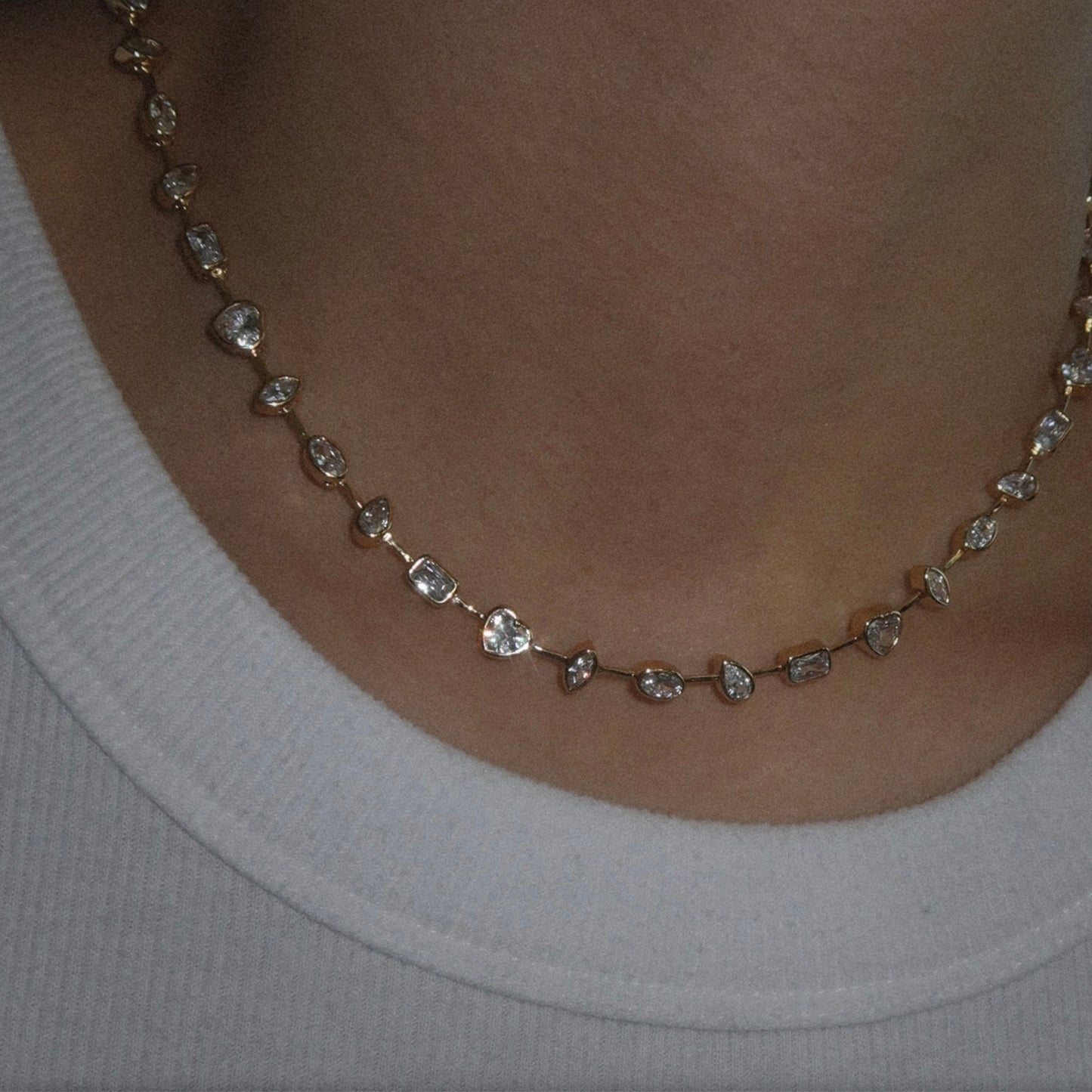 Irina Tennis Necklace