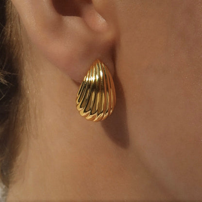 Dani Teardrop Studs - Mod + Jo