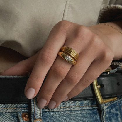 Harper Statement Ring - Mod + Jo