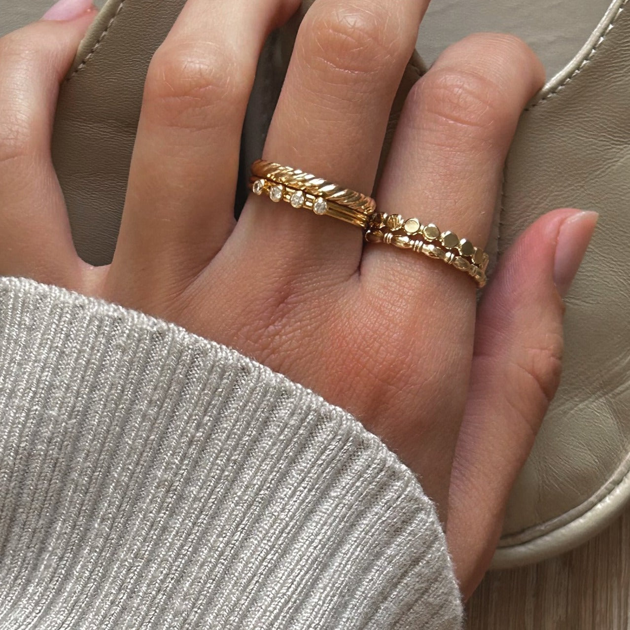 Bamboo Stacking Ring