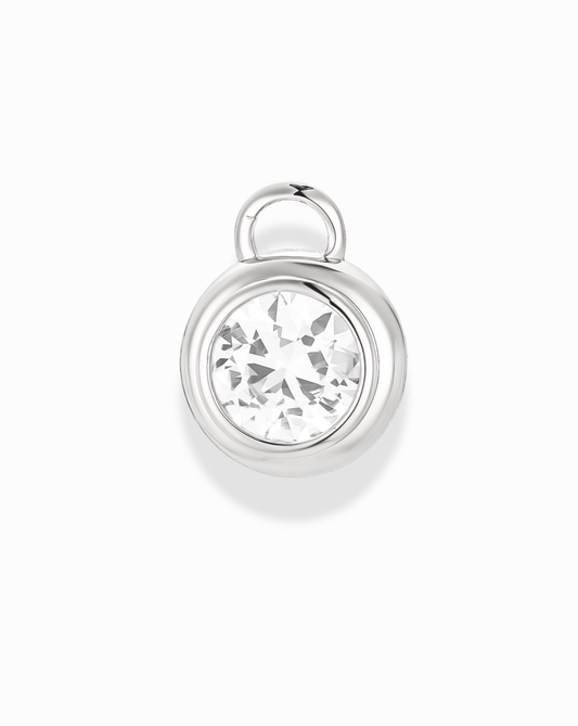 Tove Sapphire Bezel charm