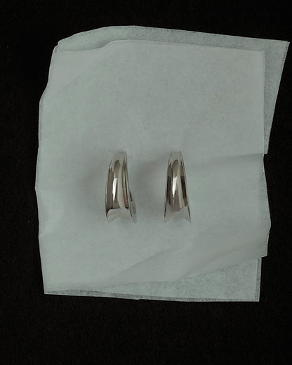 Grande Valen Tapered Hoops - Mod + Jo