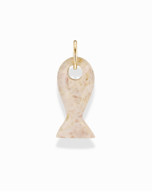 Asher Gemstone Fish Charm