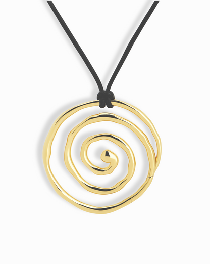 Ashton Spiral Cord Necklace