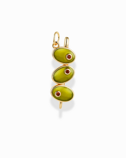 Capri Olives Charm - Mod + Jo - Jewelry built to last, advanced plating technology