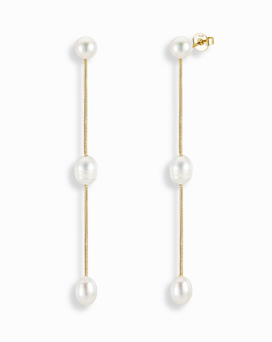 Carrie Pearl Drop Earrings