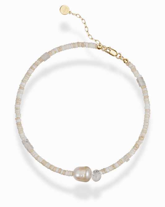 Cassie Gemstone Anklet