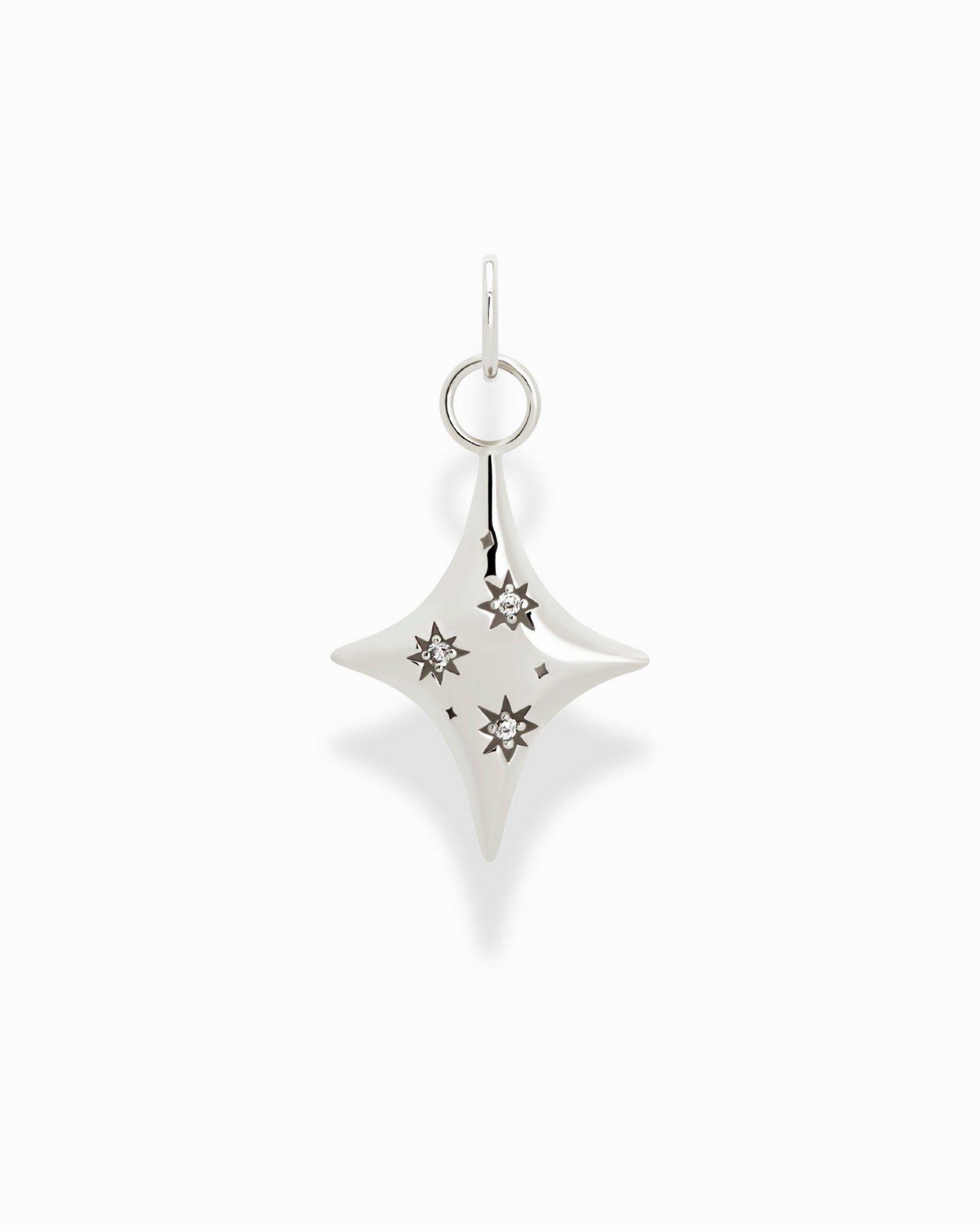 Celeste Puffy Star Charm - Mod + Jo - Jewelry built to last, advanced plating technology