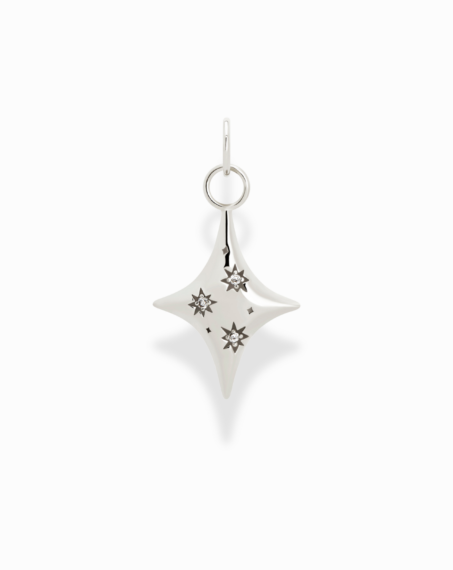 Celeste Puffy Star Charm - Mod + Jo - Jewelry built to last, advanced plating technology