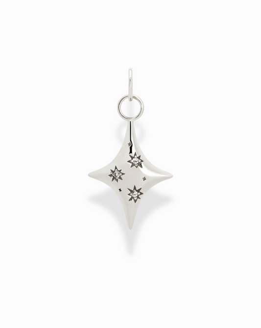 Celeste Puffy Star Charm - Mod + Jo - Jewelry built to last, advanced plating technology